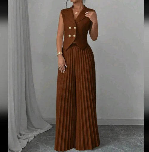 CityMuse Conjunto de Fato Sem Mangas – Haute Edition 25