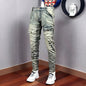UrbanEase™ Jeans Rasgados Casuais