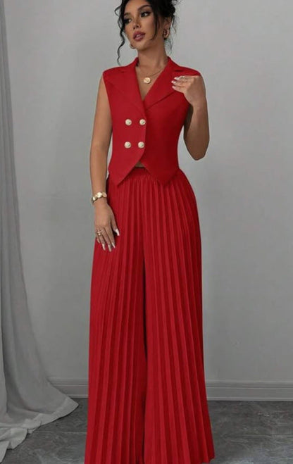 CityMuse Conjunto de Fato Sem Mangas – Haute Edition 25
