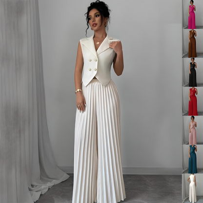 CityMuse Conjunto de Fato Sem Mangas – Haute Edition 25